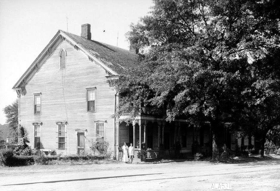 Dudley's Hotel, Railroad & Main Streets, Seale, Russell County, AL